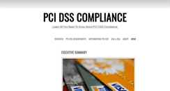 Desktop Screenshot of pcidsscompliance.net