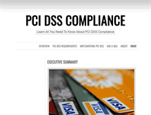 Tablet Screenshot of pcidsscompliance.net